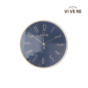 WALL CLOCK TIFON DARK BLUE 30CM