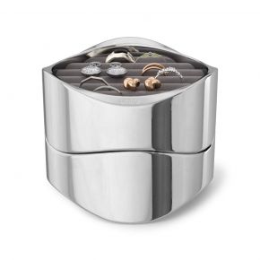 UMBRA JEWL DISH WAVY ORGANIZER VIUM SILVER 10X11CM
