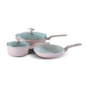 VIVERE x STEIN - PAN GLOW SET OF 3 PINK CSG