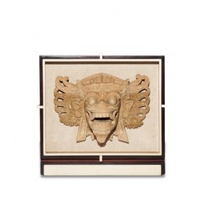 CULTURE FREE STAND BARONG MASK 34,5X4X32CM​