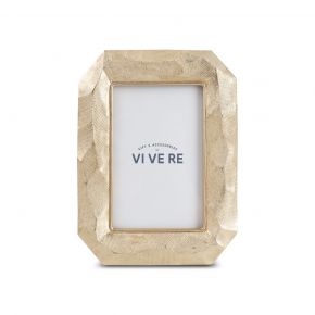 PHOTO FRAME DECO ORGANIC GOLD 4X6INCH