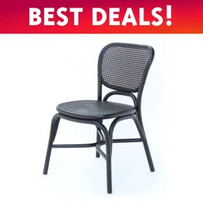 DISPLAY SALE - MACY SIDE CHAIR BLACK