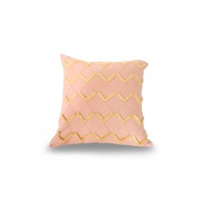 CUSHION COVER RIE WAVE CREAM 45X45CM