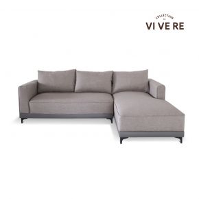 EMMA SOFA L SHAPE LEFT - KHAKI