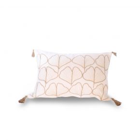 CUSHION COVER SHIN PROPELLER WHITE 30X45CM