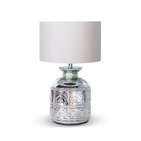 TABLE LAMP CLOVER GLASS CREAM