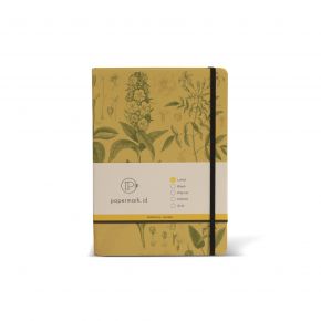 VIVERE x PAPERMARK ID - BOOK NOTE CLASSIC BOTANICAL PM YELLOW A5 CSG