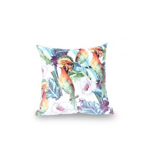 CUSHION COVER BIRD & PLANT 45X45CM