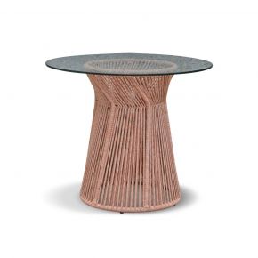 CORDA DINING TABLE 4S - TERRACOTA CREAM