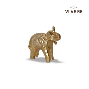 OBJECT DECO ELEPHANT GOLD 17X8X15CM