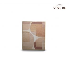 WALL DECO ABSTRCT CIRCLE2 BROCRE 100X80CM