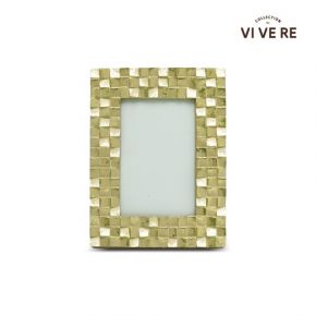 PHOTO FRAME DECO SABINE SQUARE GOLD 4X6INCH