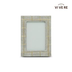 PHOTO FRAME DECO CAMILLA GRAY GOLD 4X6INCH