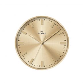 WALL CLOCK KEI GOLD D30CM