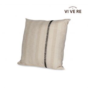 CUSHION COVER PRITHA LINES CREAM 45X45CM
