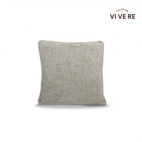 CUSHION BRIDGET WITH INSERT LIGHT GRAY 50X50CM