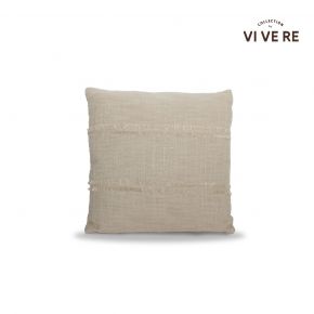 CUSHION MAVIS WITH INSERT CREAM 45X45CM