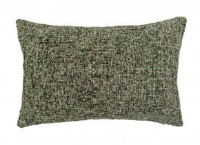CUSHION COVER SHAILA WITH INSERT GREEN 45X30CM