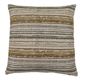 CUSHION COVER DRUKI WITH INSERT CAMEL BEIGE 45X45CM