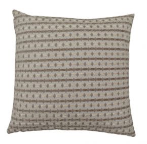 CUSHION COVER SAFIYA WITH INSERT GRAY BEIGE 45X45CM