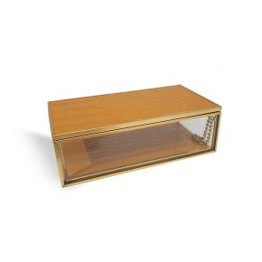 JEWL BOX GUINEA CLEAR ORANGE 14X7.5X4.5CM