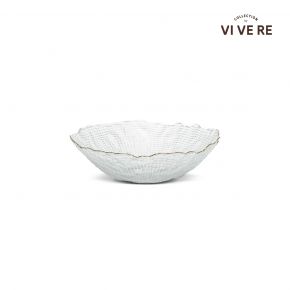 DECO BOWL CLAUDE GOLD EDGE CLE D27.5X9CM