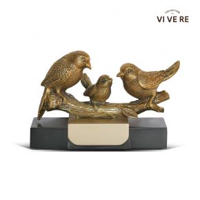 CULTURE  BURUNG RANTING GOLD 25x21CM