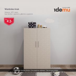 IDEMU WARDROBE KID MFC LINEN 18,16 H.256