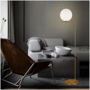 FLOOR LAMP BULBY GOLD D40X162CM