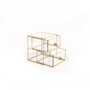 VIVERE x BOHEME -  JEWL BOX TERRALACEY CLEAR 18X16X20 CSG