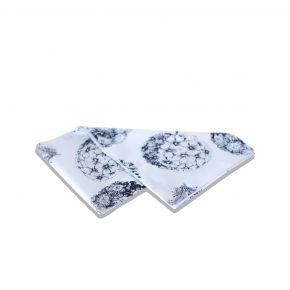 TABLE RUNNER CILIA GRPAHITE 35X250CM LOK