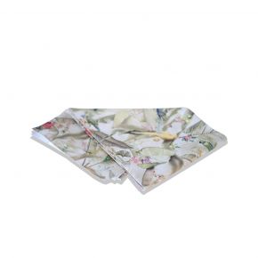 TABLE RUNNER TROPICAL WHITE 35X250CM LOK