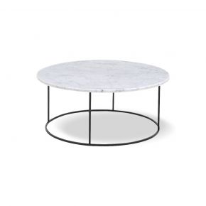 KELLY ROUND COFFEE TABLE BLACK