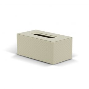 TISSUE BOX KARYN BEIGE 26X14X10.5CM