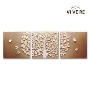 WALL DECO NEW PROSPER TREE BROWN 180X60CM