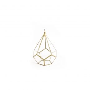 VIVERE x BOHEME -  MULTI FUNCTION HOLDER TERRAGEO CLEAR GOLD D20X27 CSG