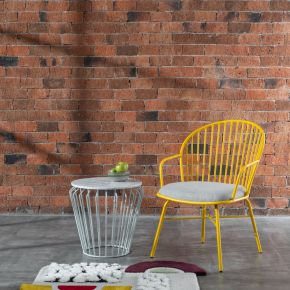 DISPLAY - MORI ARM CHAIR YELLOW BELIZE160