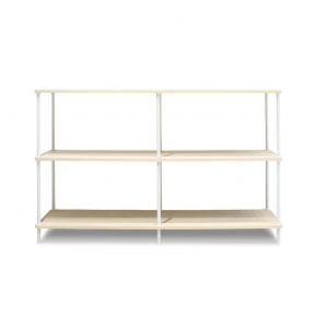 RAKKU SINGLE BOOKSHELF 2-2