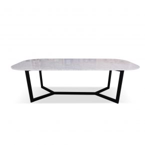 SCARLETT DINING TABLE 8S - MARBLE