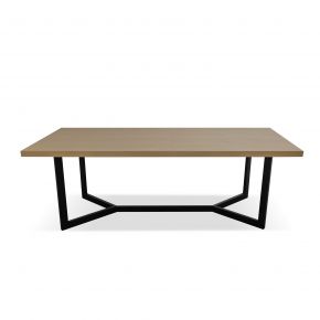 SCARLETT DINING TABLE 8S - WHITE ASH