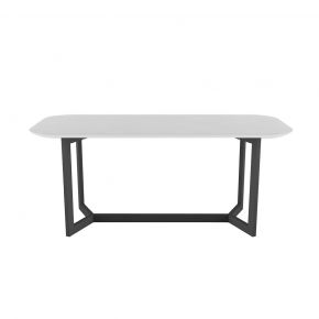 SCARLETT DINING TABLE 8S - GLASS