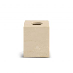 VIVERE x MARBLE & CO – TISSUE BOX VELINE ROLL BEIGE 12X12X15 CSG