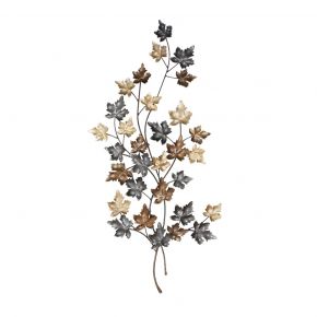 WALL DECO MAPLE LEAVES 55X2X117CM