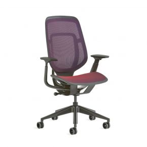 STEELCASE KARMAN CHAIR MERLE RED BLUE