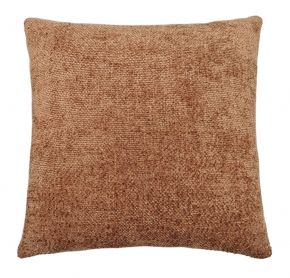 CUSHION COVER VEDA WITH INSERT CAMEL BROWN 45X45CM