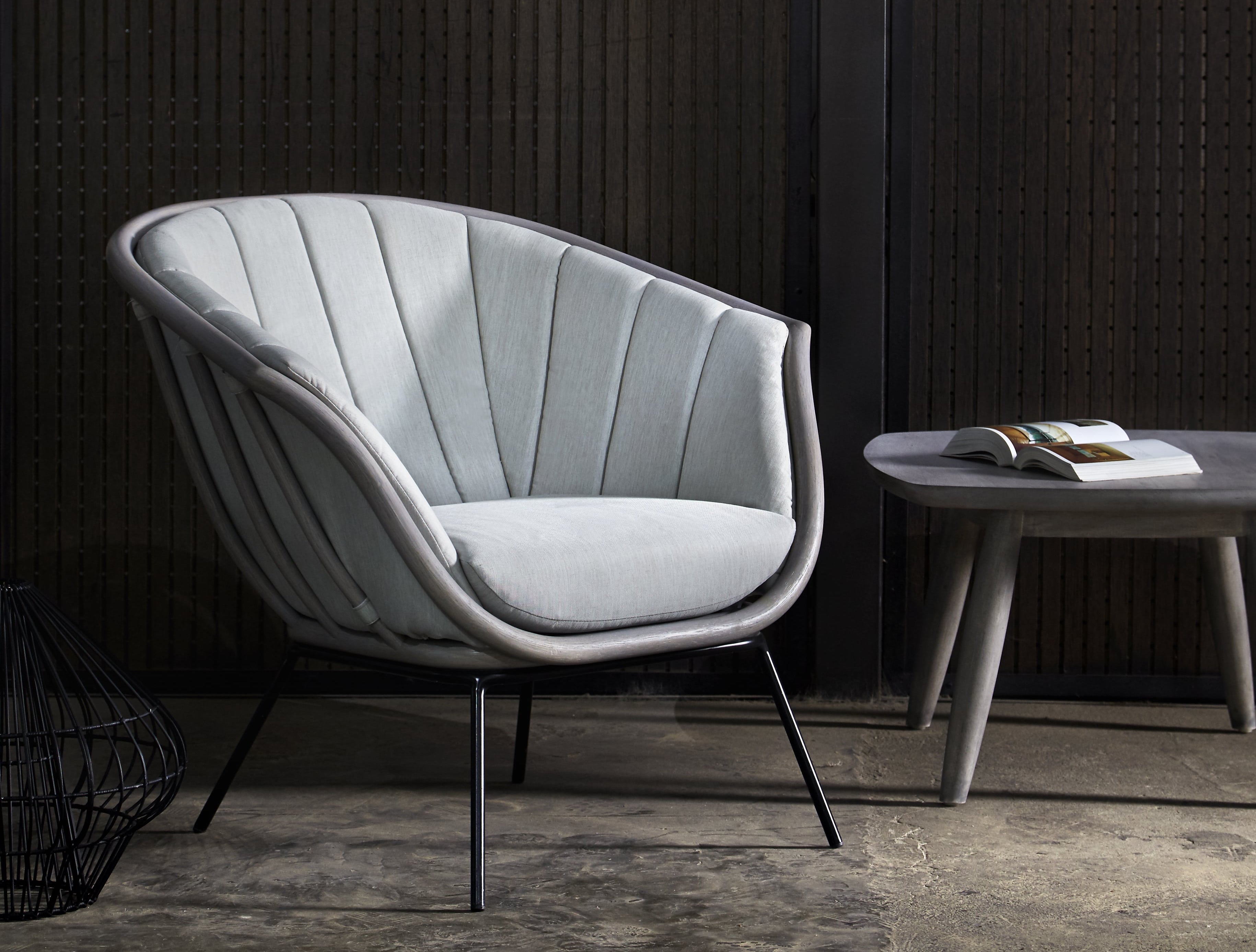 UNFOLD: PORTABELLA Lounge Chair by Abie Abdillah