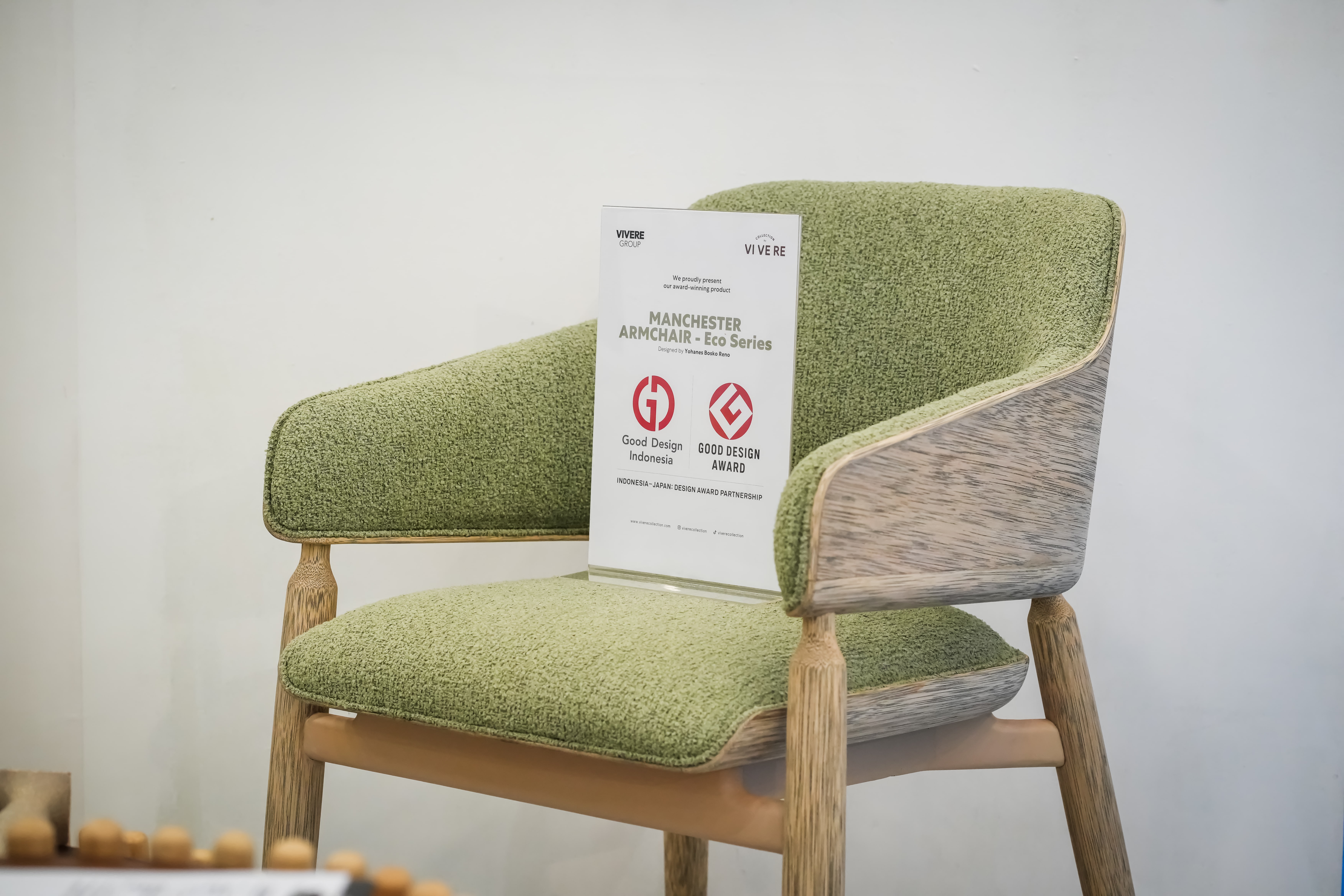 MANCHESTER Armchair - Eco Series Wins Good Design Award 2025