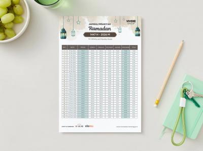 Free Download: Jadwal Imsakiyah Ramadan 1447H - 2026M
